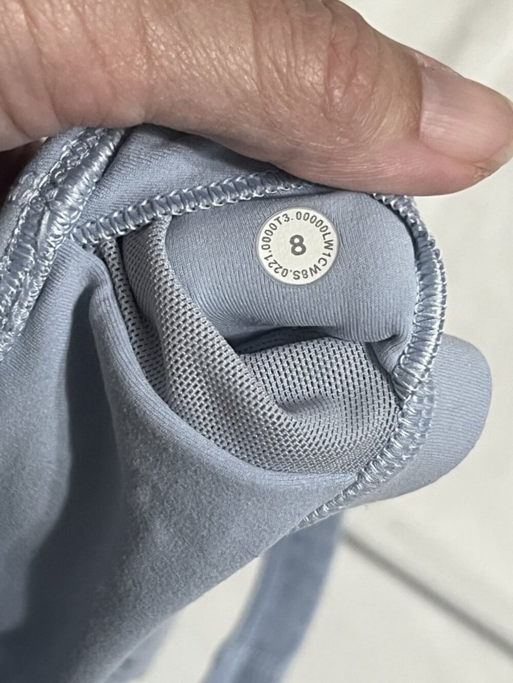 Lululemon Light Blue Align Tank Cropped Size 8 - Picture 8 of 10